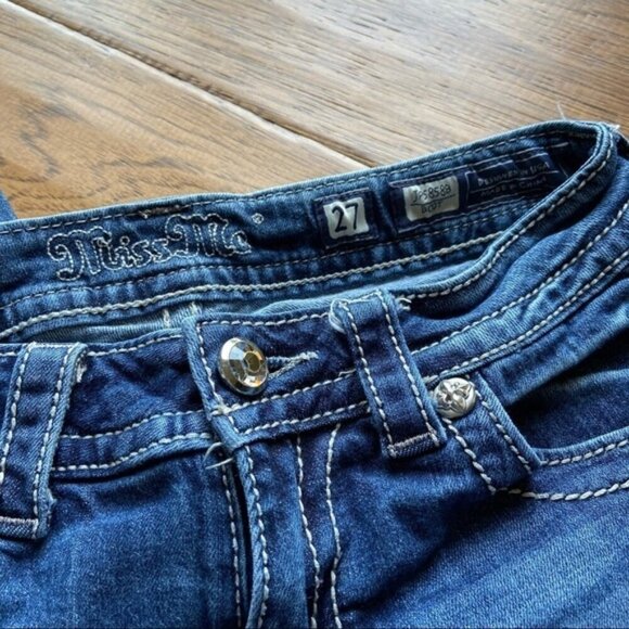 Miss Me Womens jeans size 27 bootcut - Picture 6 of 9